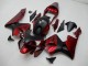 Rot Schwarz CBR 600 RR 03-04 Verkleidungen