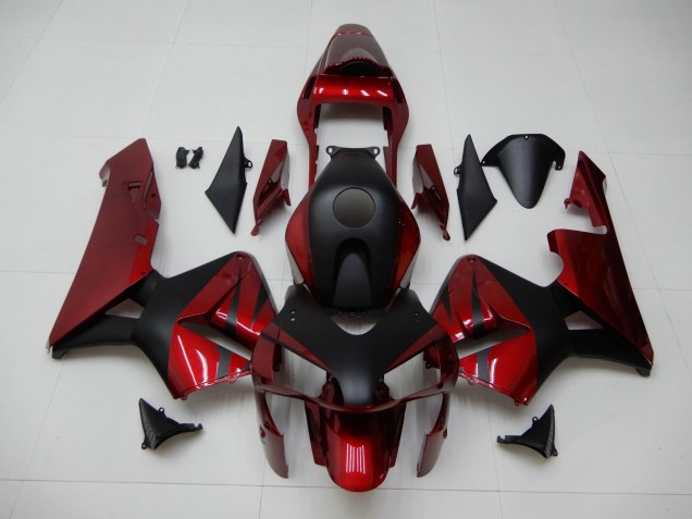 Rot Schwarz CBR 600 RR 03-04 Verkleidungen