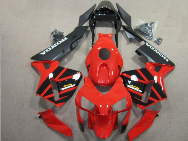Rot Schwarz CBR 600 RR 03-04 Verkleidungen & Plastik