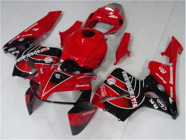 Rot Schwarz CBR 600 RR 05-06 Verkleidung & Plastik Rot Schwarz CBR 600 RR 05-06 Verkleidung & Plastik