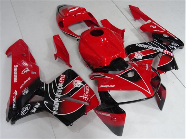 Rot Schwarz CBR 600 RR 05-06 Verkleidung & Plastik Rot Schwarz CBR 600 RR 05-06 Verkleidung & Plastik