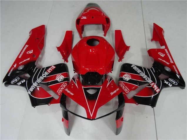 Rot Schwarz CBR 600 RR 05-06 Verkleidung & Plastik Rot Schwarz CBR 600 RR 05-06 Verkleidung & Plastik