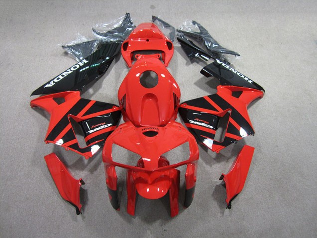Rot Schwarz CBR 600 RR 05-06 VollVerkleidungen & Plastik