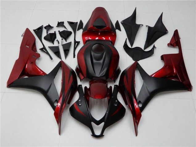 Rot Schwarz CBR 600 RR 07-08 Verkleidungen Rot Schwarz CBR 600 RR 07-08 Verkleidungen