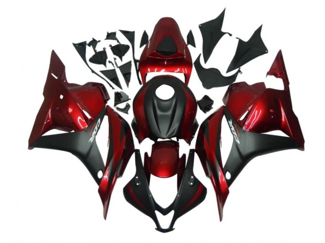 Rot Schwarz CBR 600 RR 09-12 Verkleidung Rot Schwarz CBR 600 RR 09-12 Verkleidung