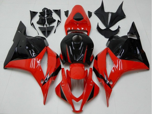 Rot Schwarz CBR 600 RR 09-12 Vollverkleidung Rot Schwarz CBR 600 RR 09-12 Vollverkleidung