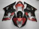 Rot Schwarz GSXR 1000 K3 03-04 Verkleidungen