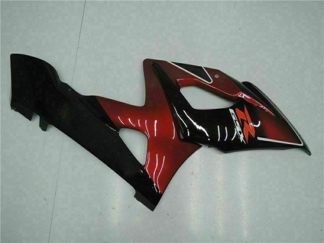 Rot Schwarz GSXR 1000 K5 05-06 Verkleidungen Komplett Sets Rot Schwarz GSXR 1000 K5 05-06 Verkleidungen Komplett Sets