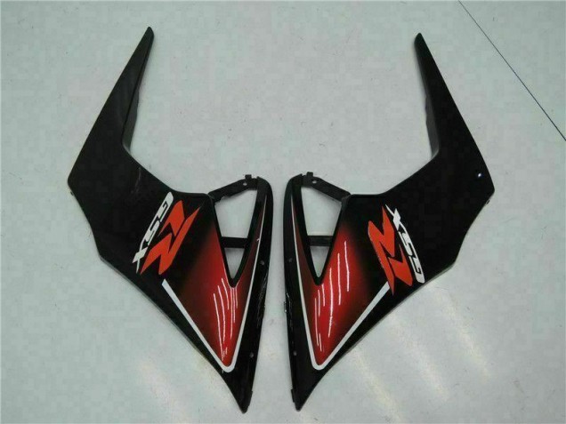 Rot Schwarz GSXR 1000 K5 05-06 Verkleidungen Komplett Sets Rot Schwarz GSXR 1000 K5 05-06 Verkleidungen Komplett Sets