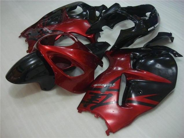 Rot Schwarz GSXR 1300 Hayabusa 96-07 Verkleidung