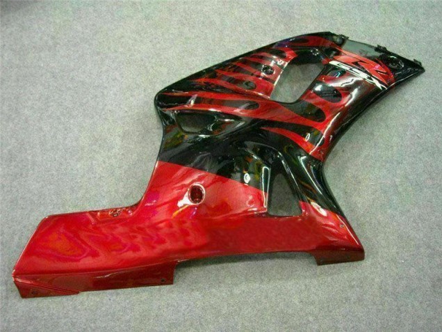 Rot Schwarz GSXR 600 / 750 K1 K2 K3 01-03 Verkleidungen Rot Schwarz GSXR 600 / 750 K1 K2 K3 01-03 Verkleidungen