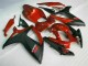 Rot Schwarz GSXR 600 / 750 K6 06-07 Verkleidung Rot Schwarz GSXR 600 / 750 K6 06-07 Verkleidung