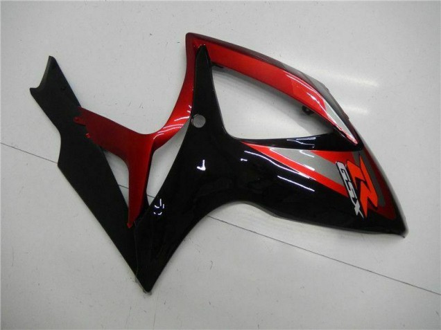 Rot Schwarz GSXR 600 / 750 K6 06-07 Verkleidungen & Plastik Rot Schwarz GSXR 600 / 750 K6 06-07 Verkleidungen & Plastik