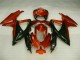 Rot Schwarz GSXR 600 / 750 K8 08-10 Verkleidung Rot Schwarz GSXR 600 / 750 K8 08-10 Verkleidung