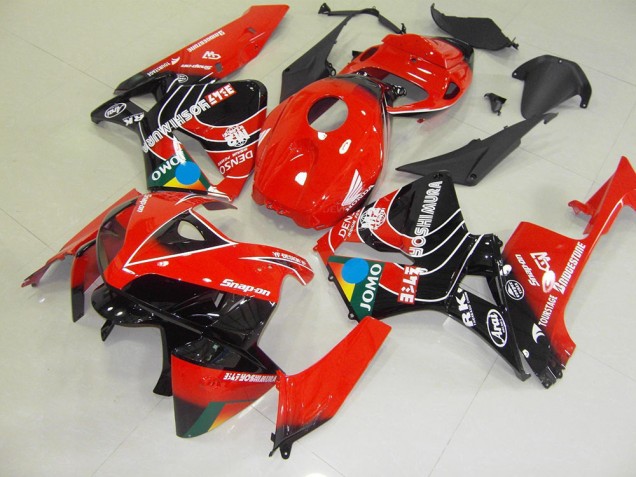 Rot Schwarz Jomo CBR 600 RR 05-06 Verkleidungen Rot Schwarz Jomo CBR 600 RR 05-06 Verkleidungen