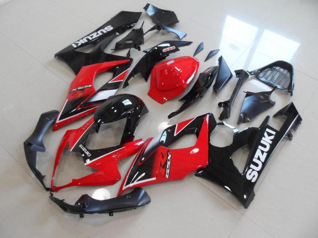 Rot Schwarz OEM Stil GSXR 1000 K5 05-06 Verkleidungen Rot Schwarz OEM Stil GSXR 1000 K5 05-06 Verkleidungen
