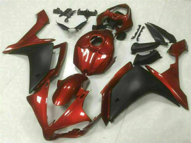 Rot Schwarz R1 07-08 Verkleidungen Rot Schwarz R1 07-08 Verkleidungen