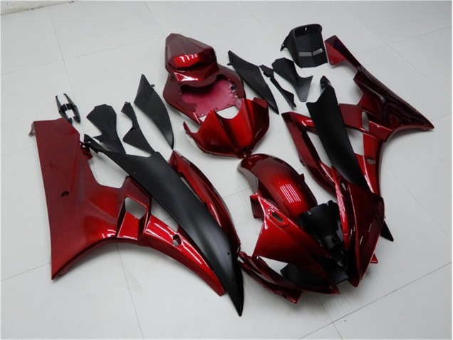 Rot Schwarz R6 06-07 Verkleidung Rot Schwarz R6 06-07 Verkleidung