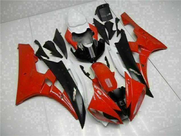 Rot Schwarz R6 06-07 Verkleidungen