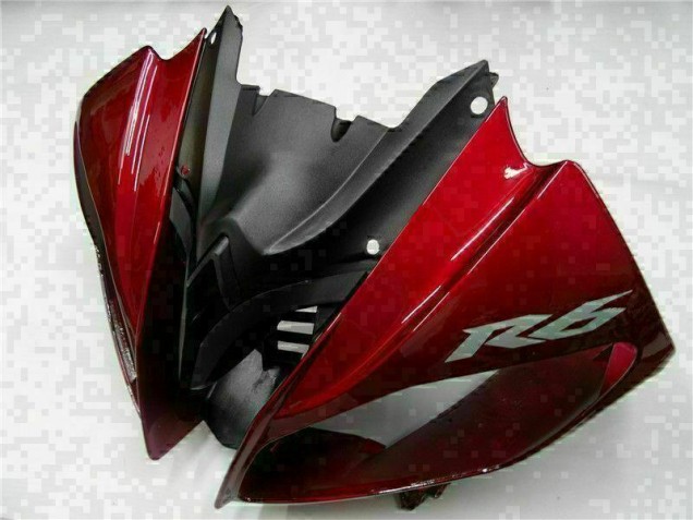 Rot Schwarz R6 08-16 Vollverkleidung