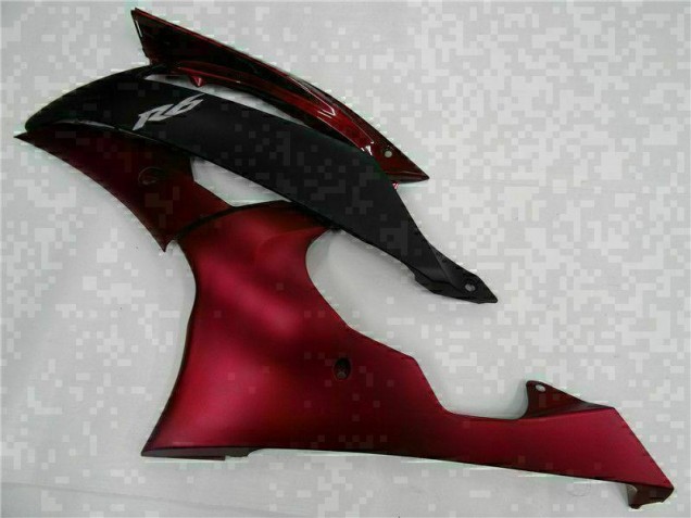 Rot Schwarz R6 08-16 Vollverkleidung