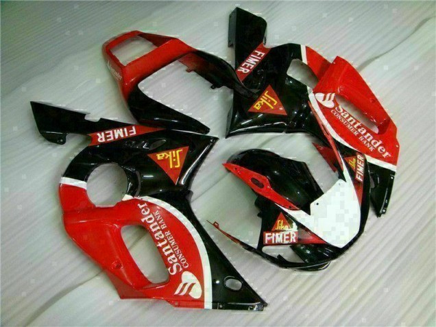 Rot Schwarz R6 98-02 Verkleidungen