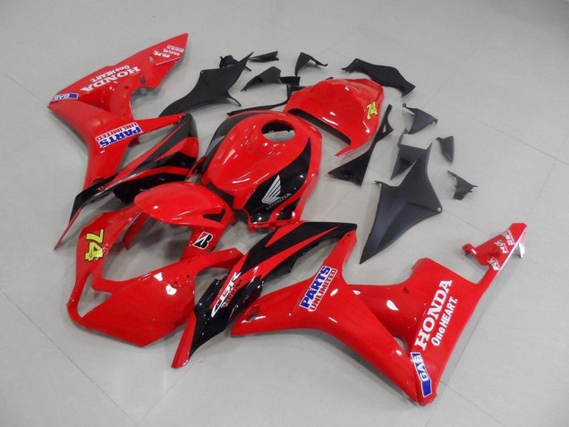 Rot Schwarz Rennen CBR 600 RR 07-08 Verkleidungen Rot Schwarz Rennen CBR 600 RR 07-08 Verkleidungen