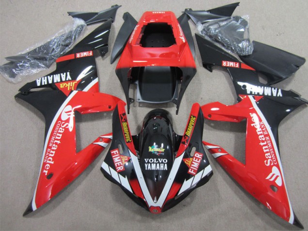 Rot Schwarz SantUnder R1 02-03 Verkleidungen Rot Schwarz SantUnder R1 02-03 Verkleidungen