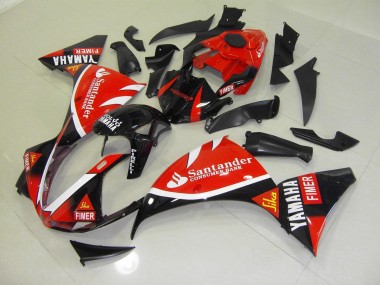 Rot Schwarz SantUnder R1 09-11 Verkleidungen
