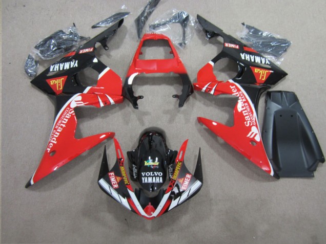 Rot Schwarz SantUnder R6 03-05 Verkleidungen Rot Schwarz SantUnder R6 03-05 Verkleidungen