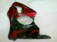 Rot Schwarz ZX6R 00-02 Verkleidungen