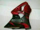 Rot Schwarz ZX6R 00-02 Verkleidungen