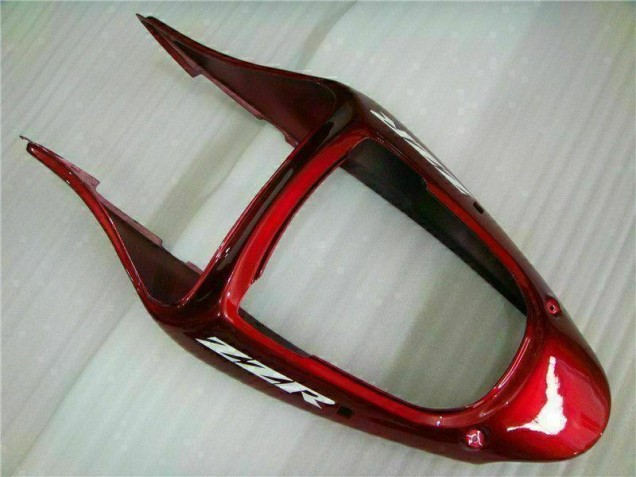 Rot Schwarz ZX6R 00-02 Verkleidungen