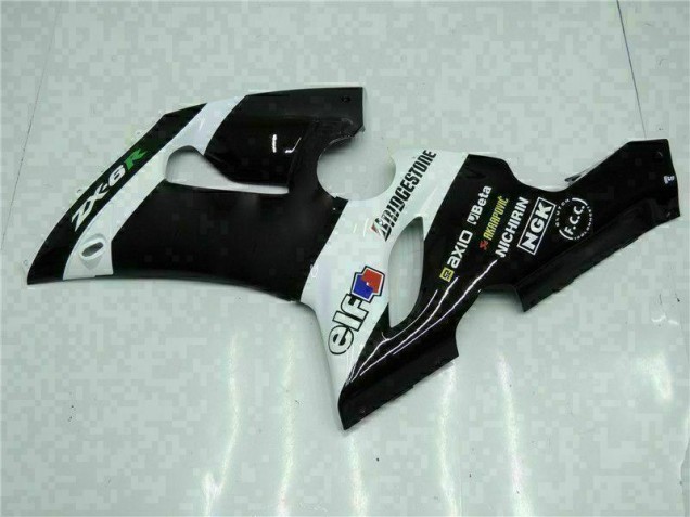Rot Schwarz ZX6R 05-06 Verkleidung