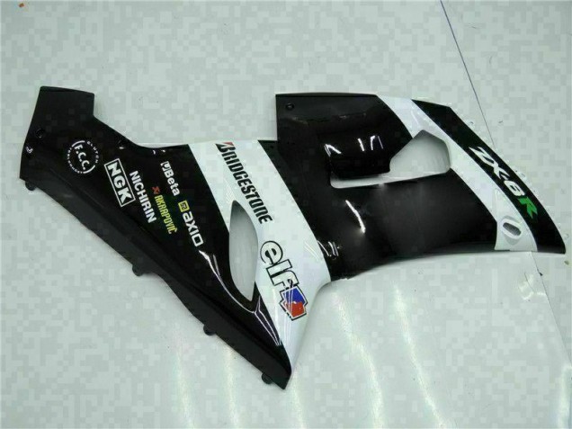 Rot Schwarz ZX6R 05-06 Verkleidung