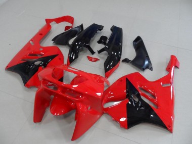 Rot Schwarz ZX9R 94-97 Verkleidungen
