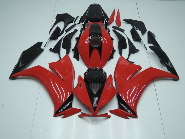 Rot Schwarz ohne Aufkleber CBR 1000 RR 12-16 Verkleidungen Rot Schwarz ohne Aufkleber CBR 1000 RR 12-16 Verkleidungen