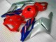 Rot Silber Blau CBR 1000 RR 04-05 Verkleidungen Rot Silber Blau CBR 1000 RR 04-05 Verkleidungen