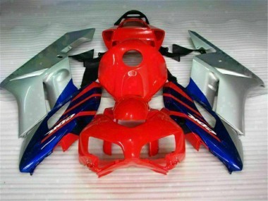 Rot Silber Blau CBR 1000 RR 04-05 Verkleidungen