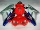 Rot Silber Blau CBR 1000 RR 04-05 Verkleidungen Rot Silber Blau CBR 1000 RR 04-05 Verkleidungen