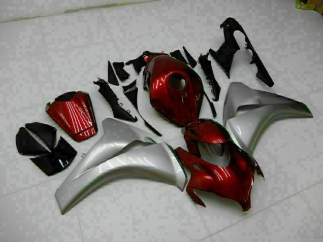 Rot Silber CBR 1000 RR 08-11 Vollverkleidung Rot Silber CBR 1000 RR 08-11 Vollverkleidung