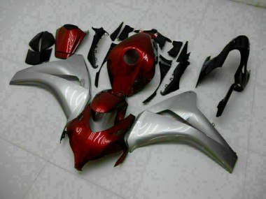 Rot Silber CBR 1000 RR 08-11 Vollverkleidung