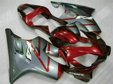 Rot Silber CBR 600 F4i 01-03 Verkleidungen