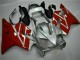 Rot Silber CBR 600 F4i 01-03 Vollverkleidung