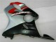 Rot Silber CBR 600 F4i 04-07 Verkleidung Rot Silber CBR 600 F4i 04-07 Verkleidung