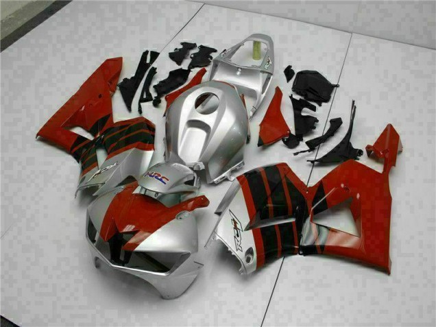 Rot Silber CBR 600 RR 13-21 Verkleidungen Rot Silber CBR 600 RR 13-21 Verkleidungen