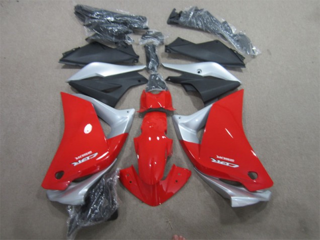 Rot Silber Schwarz CBR 125 R 11-13 Verkleidungen Rot Silber Schwarz CBR 125 R 11-13 Verkleidungen