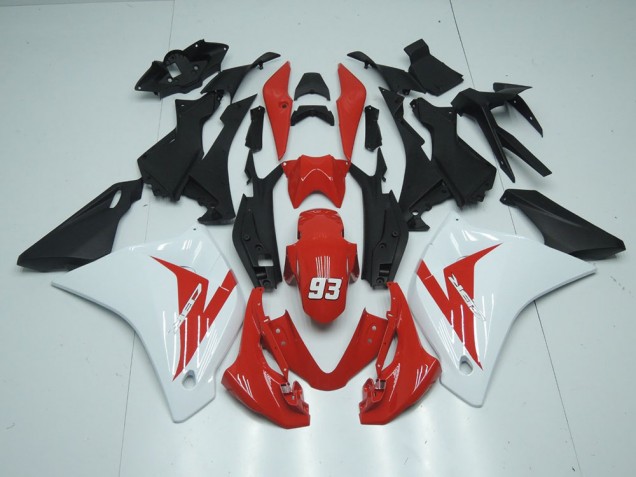 Rot Weiß 93 CBR 125 R 11-13 Verkleidungen Rot Weiß 93 CBR 125 R 11-13 Verkleidungen