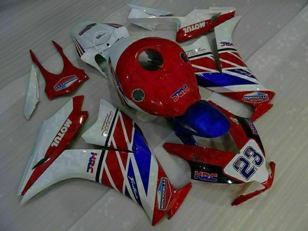 Rot Weiß Blau 23 CBR 1000 RR 12-16 Verkleidungen Rot Weiß Blau 23 CBR 1000 RR 12-16 Verkleidungen