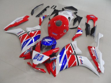 Rot Weiß Blau HRC 23 CBR 1000 RR 12-16 Verkleidungen